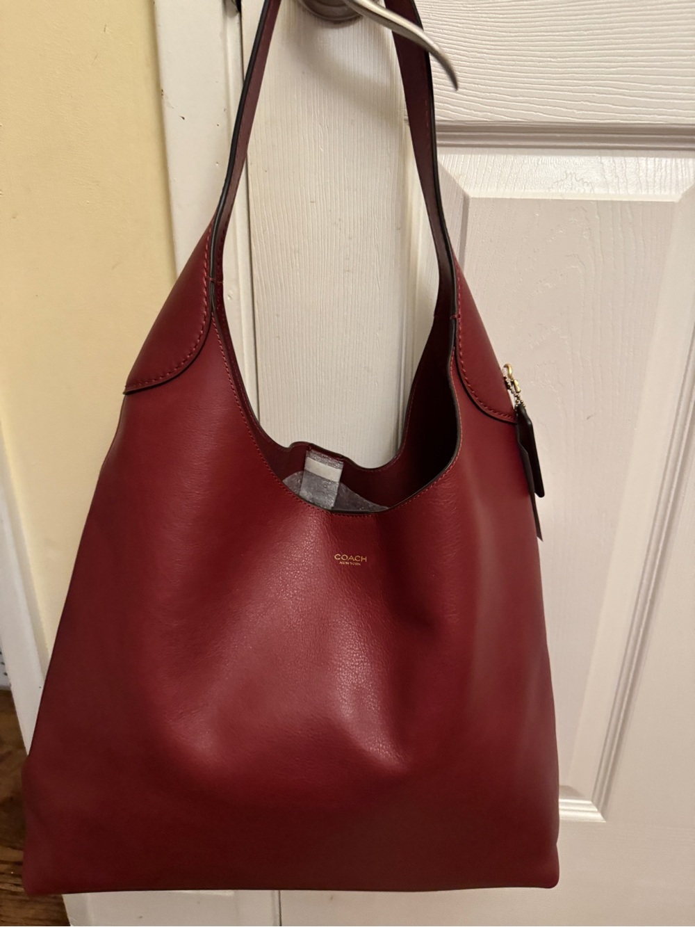 NWT Coach Brooklyn 39 in Dark Ruby - Picture 2 of 6